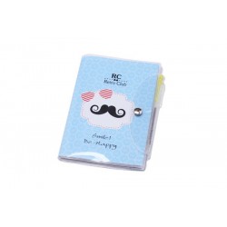 Libretas Notas PVC "Mostacho"