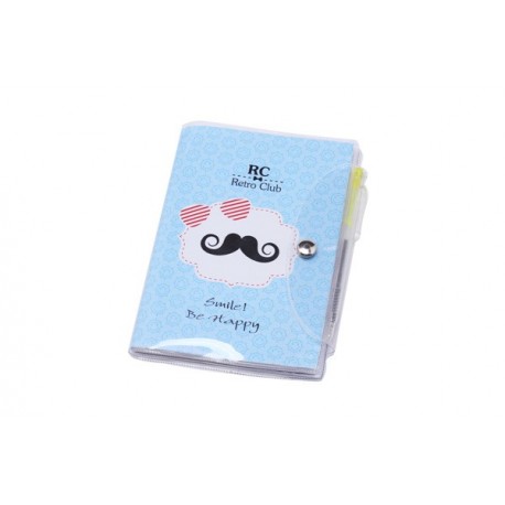 Libretas Notas PVC "Mostacho"