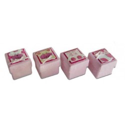 Set 24 cajitas baby rosa surtidas