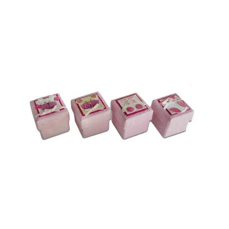 Set 24 cajitas baby rosa surtidas