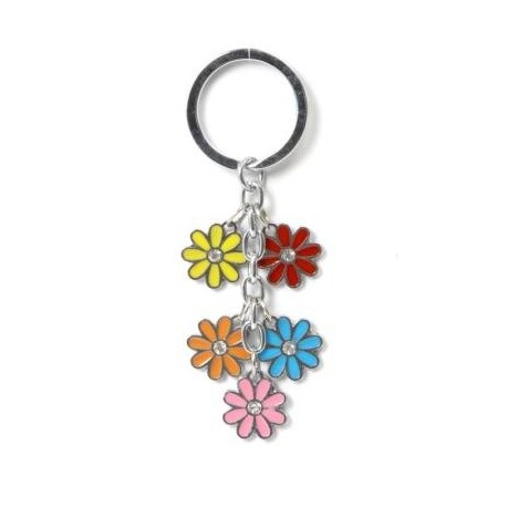 Llavero Flowers en bolsita regalo