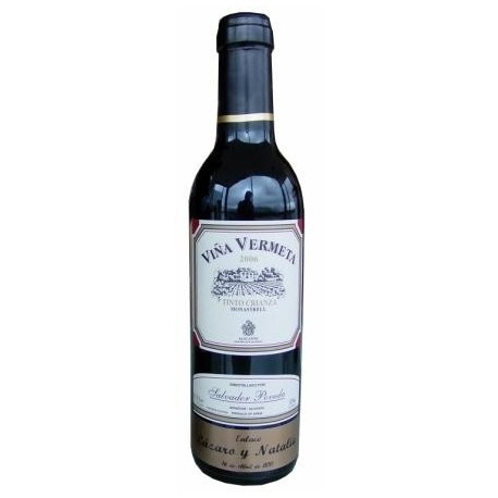 Botella de Vino Tinto 37 Cl. "Personalizada con etiqueta"
